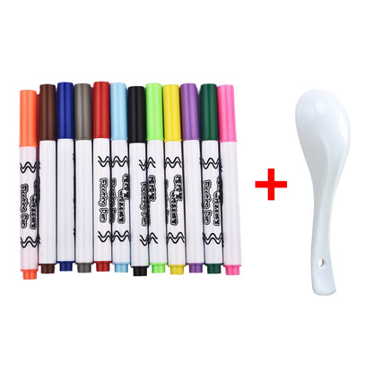 Magic Pen Water Painting, Whiteboard Markers Toys, Markers Numbers