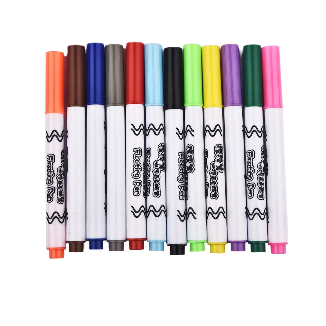 color Brush Magical Painting Pen Water Floating Doodle Pens 4/8/Kids  Drawing Markers Early Education Magic Whiteboard Marker P230427 From  Musuo05, $10.94